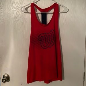 Razorback Washington Nationals tank top